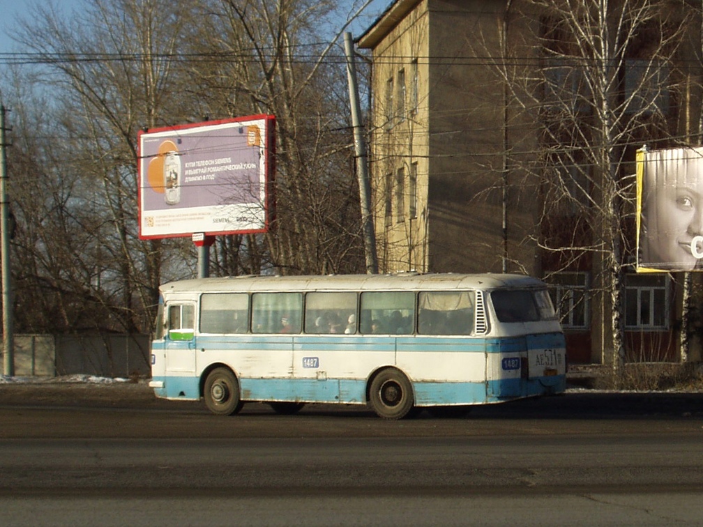 Омская область, ЛАЗ-695Н № 1487