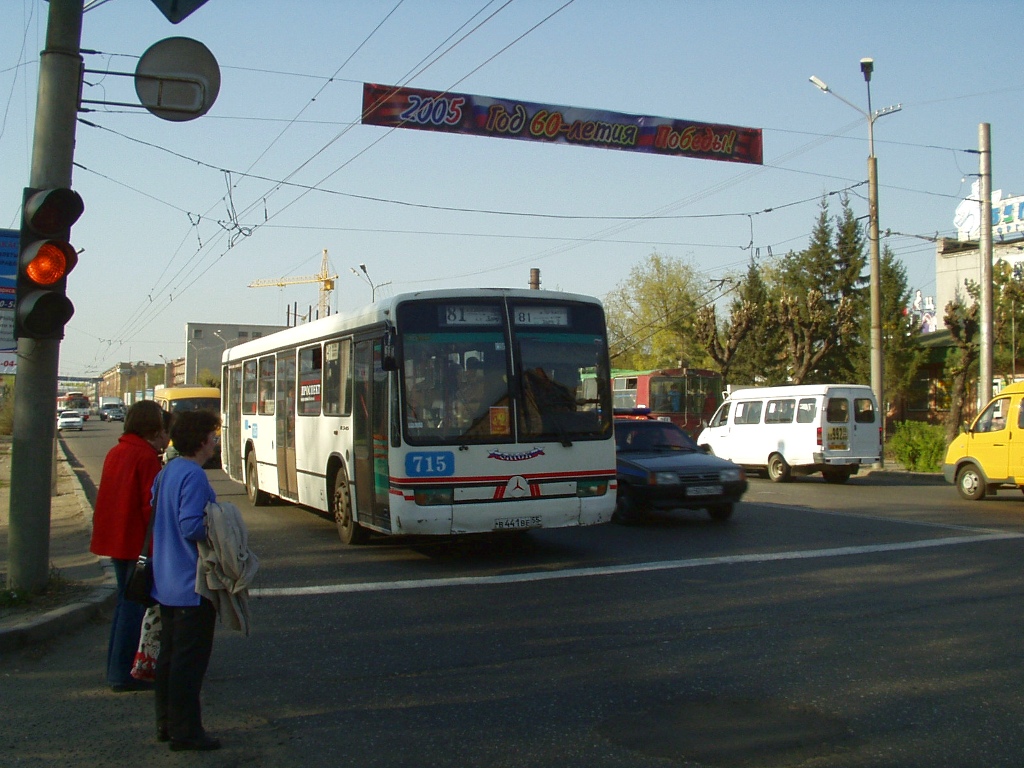 Omsk region, Mercedes-Benz O345 Nr. 715