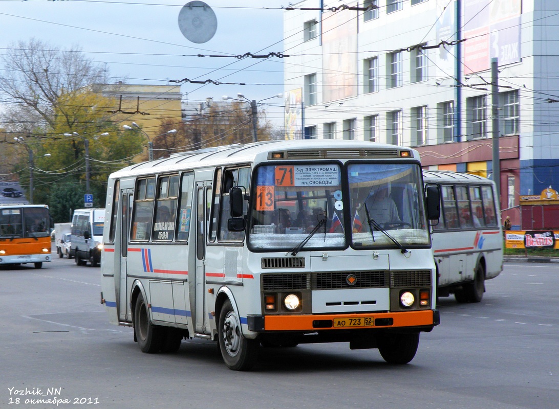 Нижегородская область, ПАЗ-4234 № АО 723 52