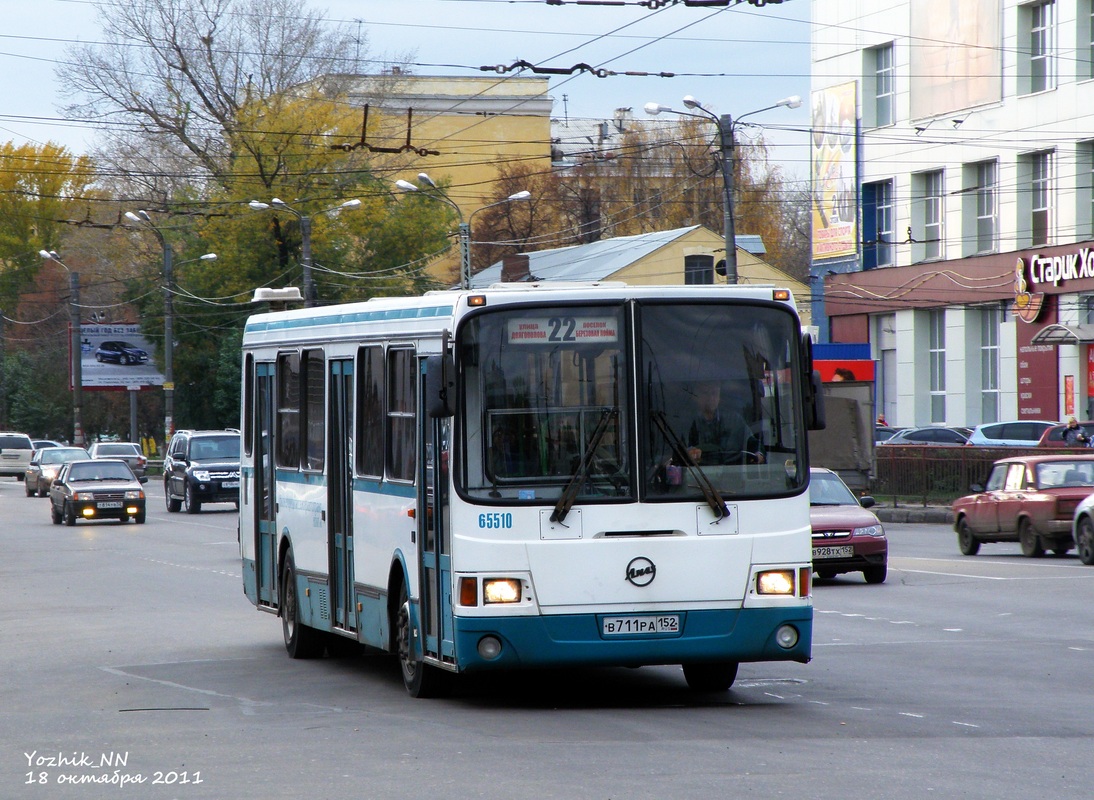 Нижегородская область, ЛиАЗ-5256.26 № 65510