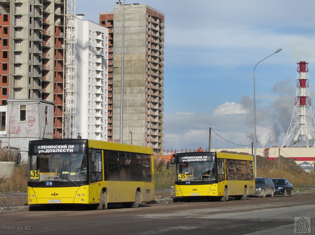 Санкт-Петербург, МАЗ-206.067 № В 028 ВМ 178