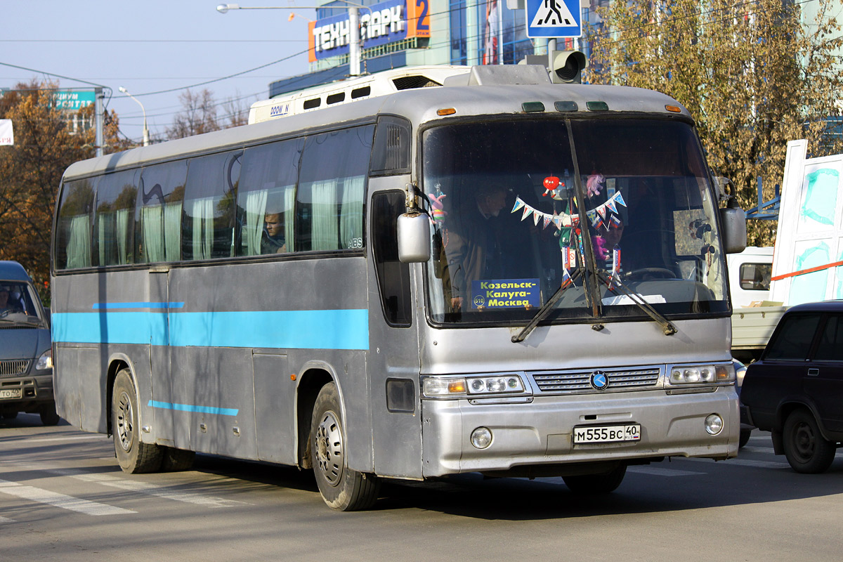 Калуга козельск расписание. Киа Granbird am949. Рейсы автобусов на Козельск с Калуги. Калуга Москва автобус.