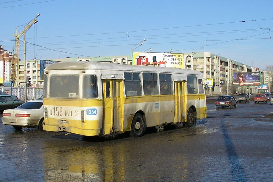 Омская область, ЛиАЗ-677М № 1354
