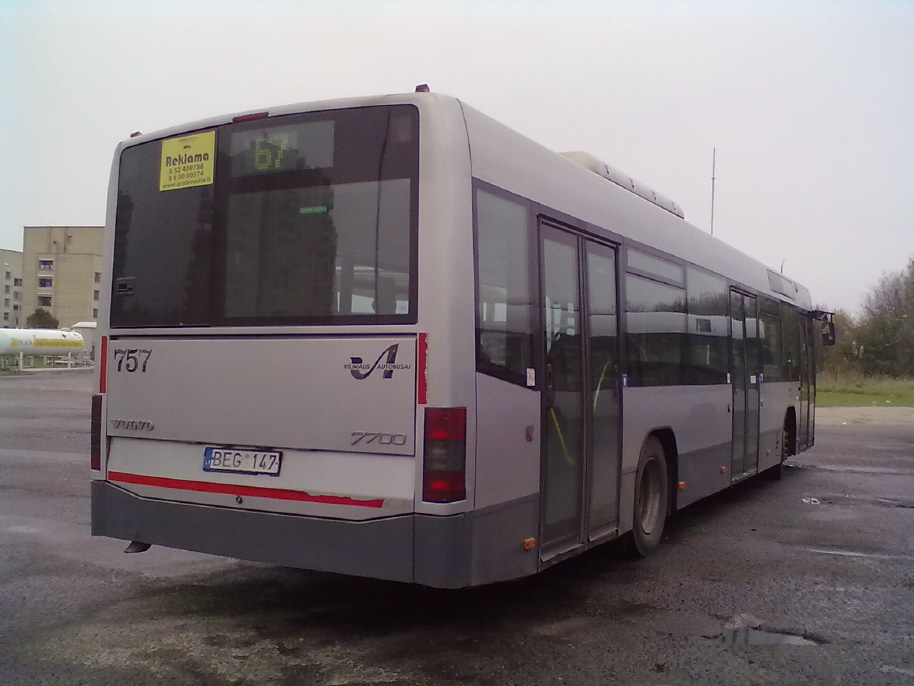 Lithuania, Volvo 7700 # 757