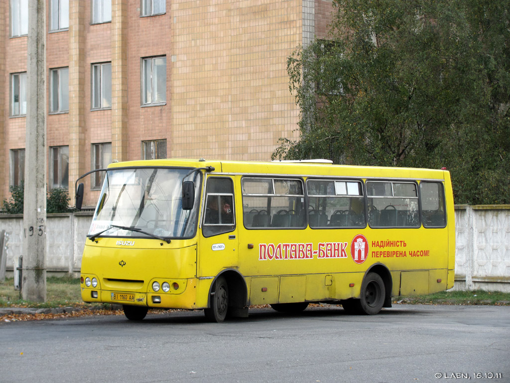 Полтавская область, Богдан А09202 (ЛуАЗ) № BI 1160 AA