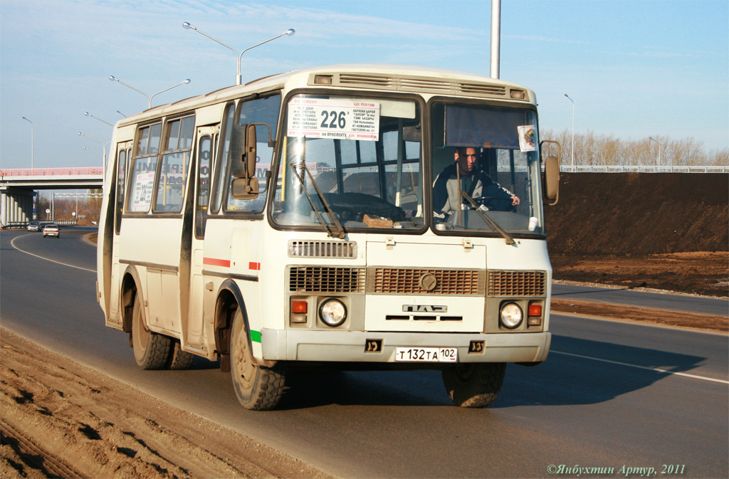 Башкортостан, ПАЗ-32054 № Т 132 ТА 102