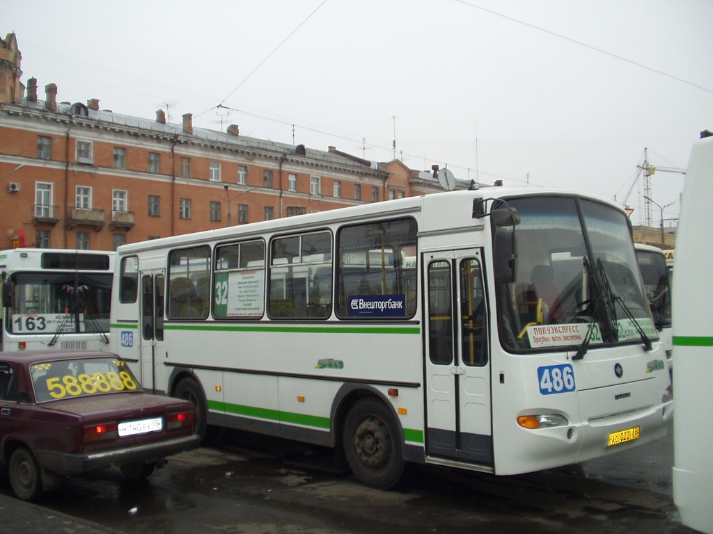 Omsk region, PAZ-4230-03 Nr. 486