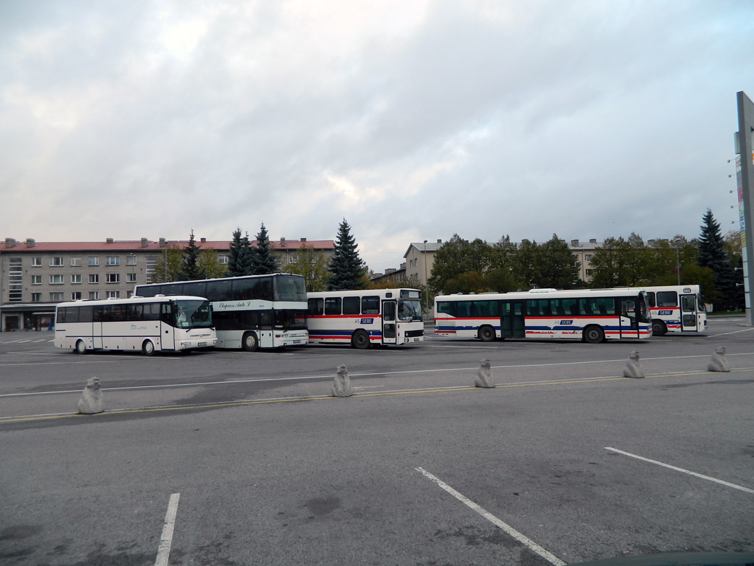 Estonia — Ida-Virumaa — Bus stations, last stops, sites, parks, various