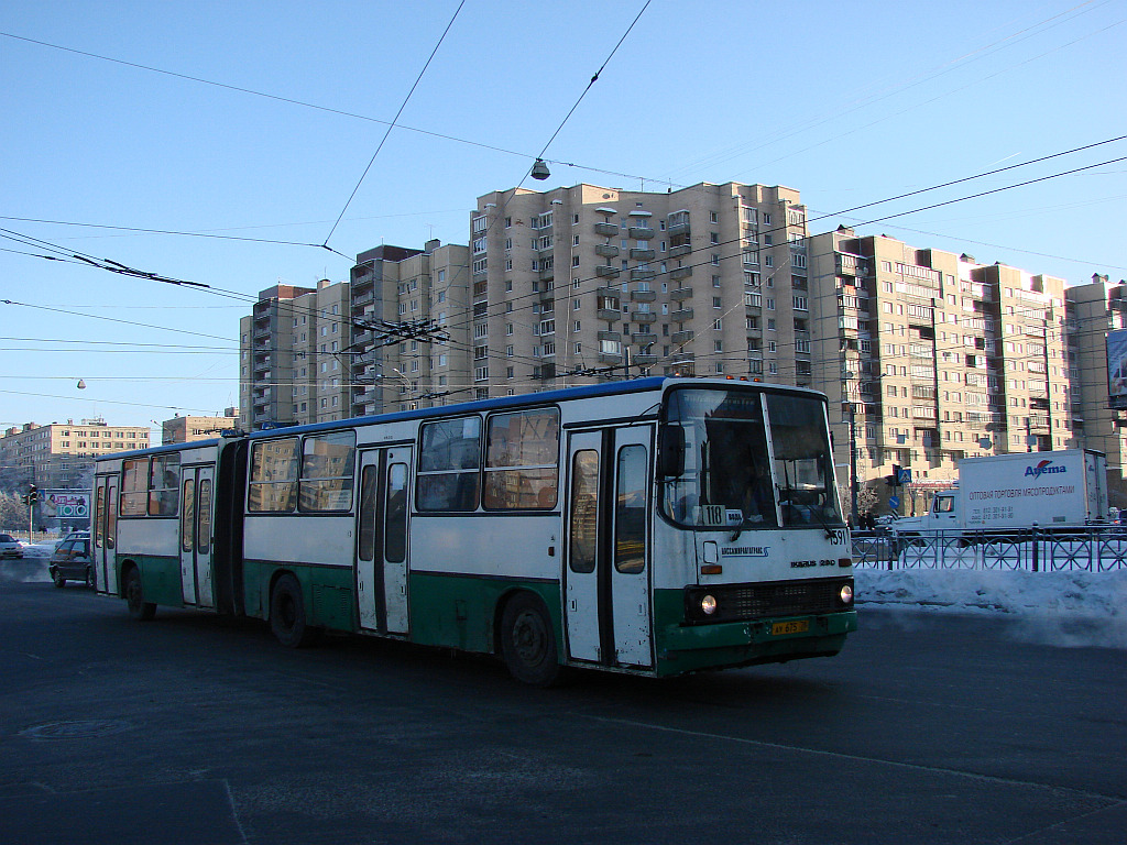 Санкт-Петербург, Ikarus 280.33O № 1591