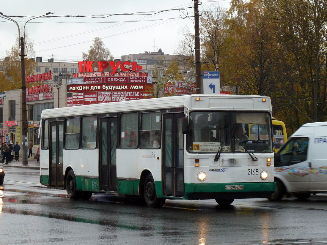 Санкт-Петербург, ЛиАЗ-5256.25 № 2165