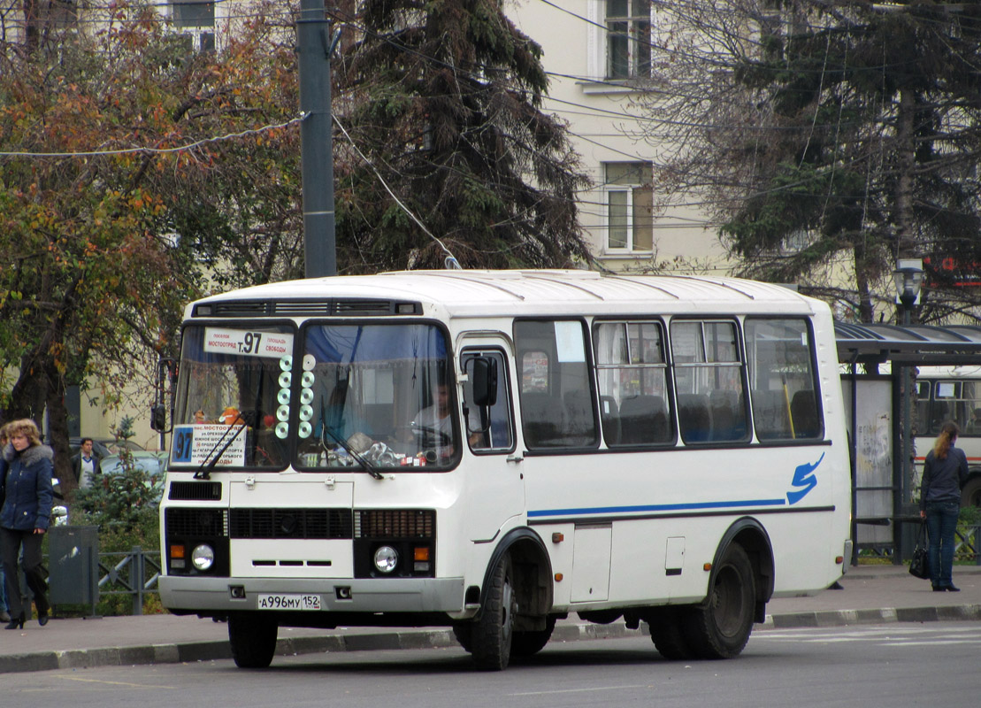 Нижегородская область, ПАЗ-32053 № А 996 МУ 152