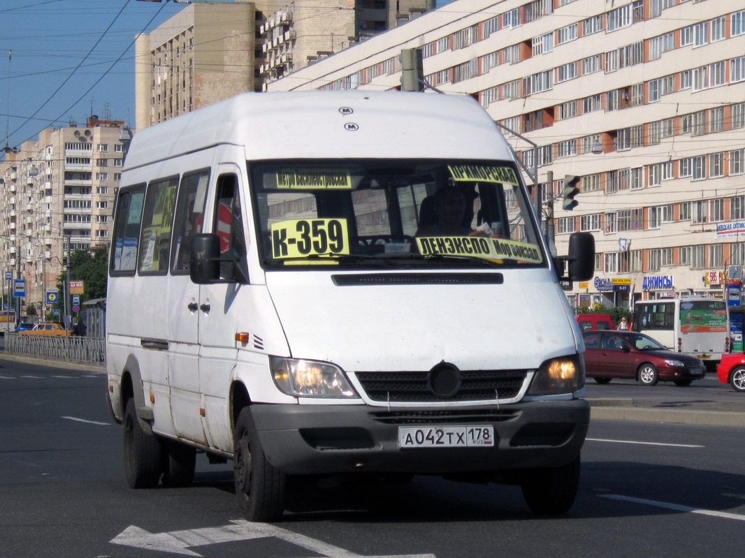 Санкт-Петербург, Mercedes-Benz Sprinter W904 408CDI № А 042 ТХ 178