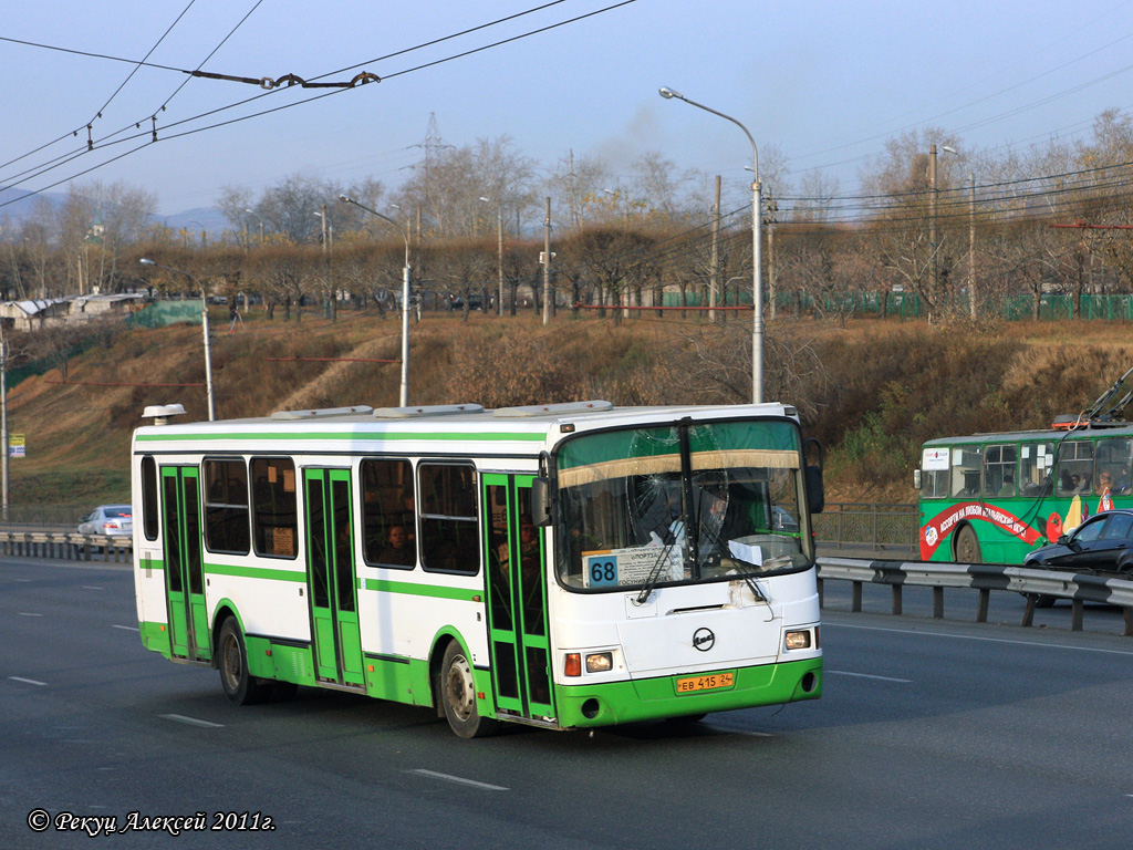 Красноярский край, ЛиАЗ-5256.45 № ЕВ 415 24