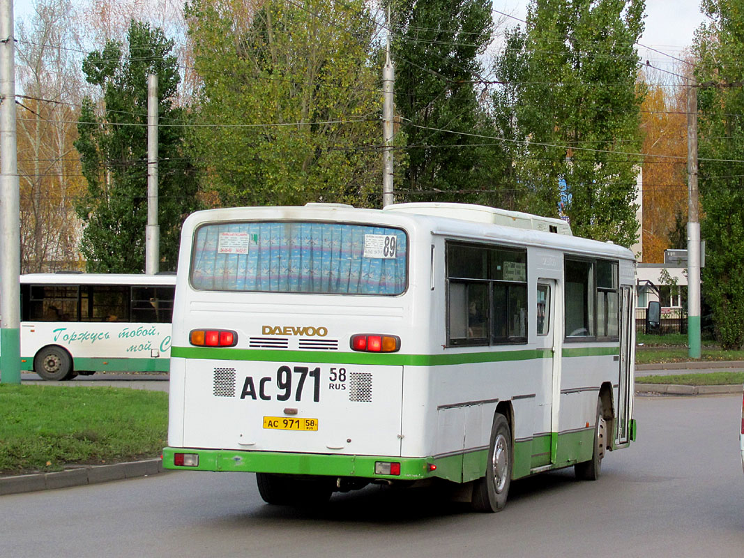 Пензенская область, Daewoo BS106 Royal City (Busan) № АС 971 58