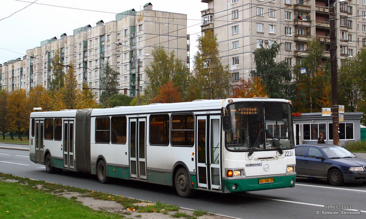 Санкт-Петербург, ЛиАЗ-6212.00 № 2226