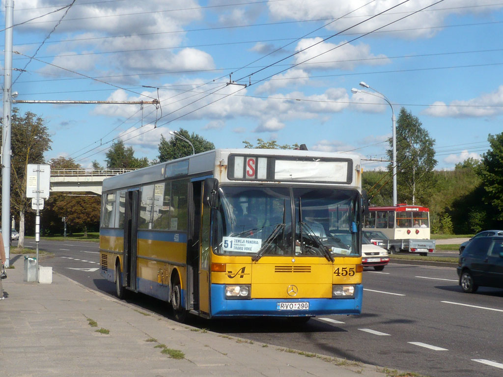 Литва, Mercedes-Benz O405 № 455