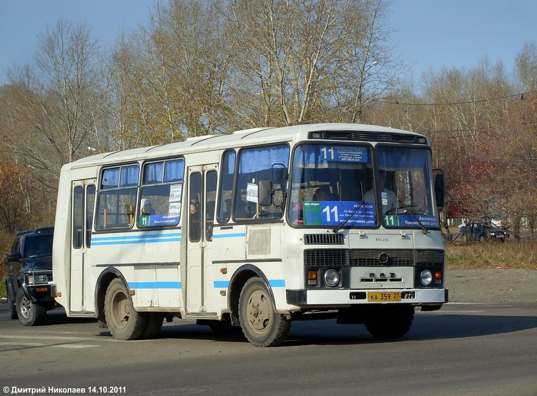 Хабаровский край, ПАЗ-32054 № КА 359 27