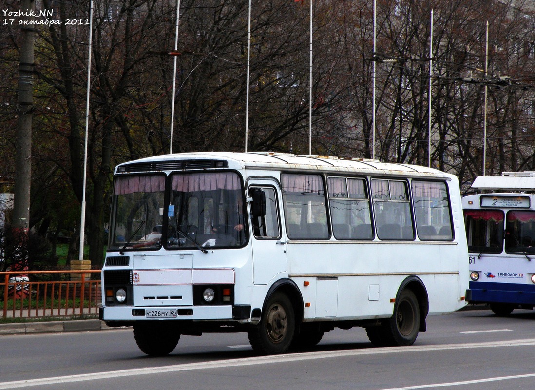 Нижегородская область, ПАЗ-3205-110 № С 226 МУ 52