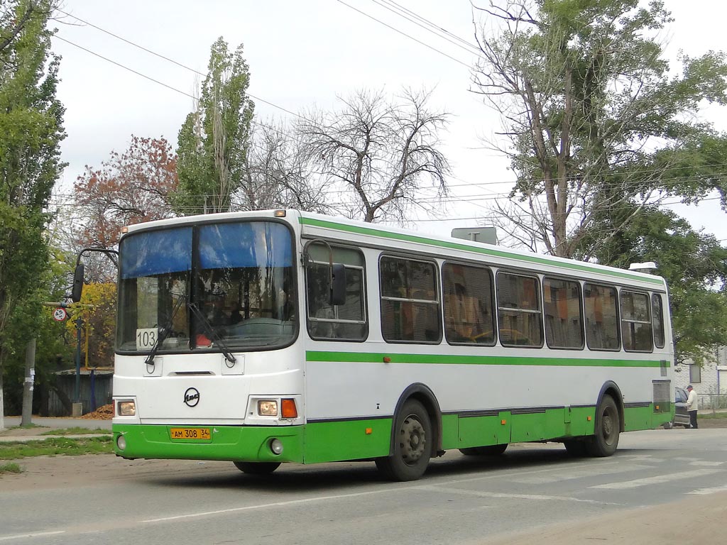 Волгоградская область, ЛиАЗ-5256.35 № АМ 308 34