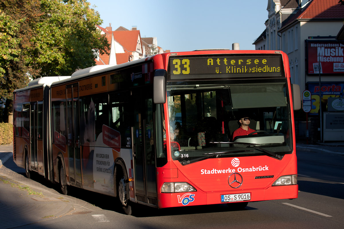 Нижняя Саксония, Mercedes-Benz O530G Citaro G № 316