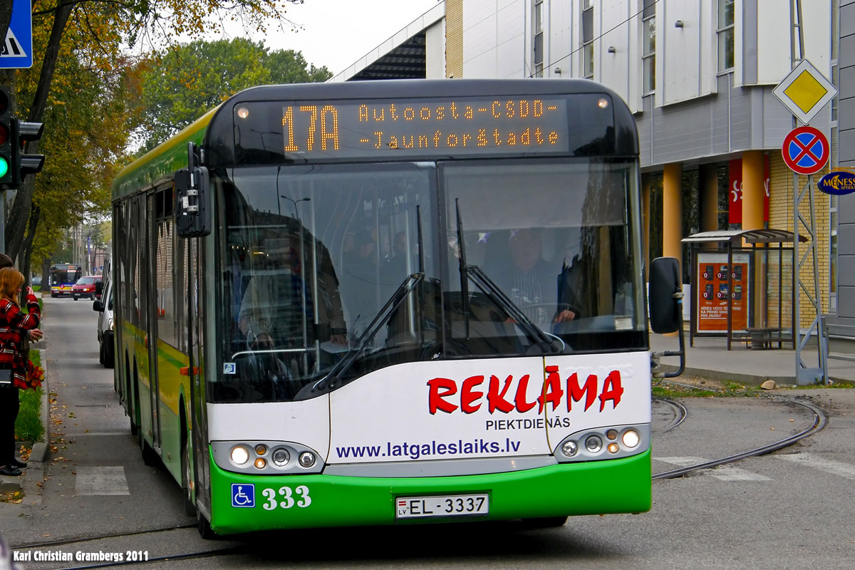 Латвия, Solaris Urbino I 15 № 333