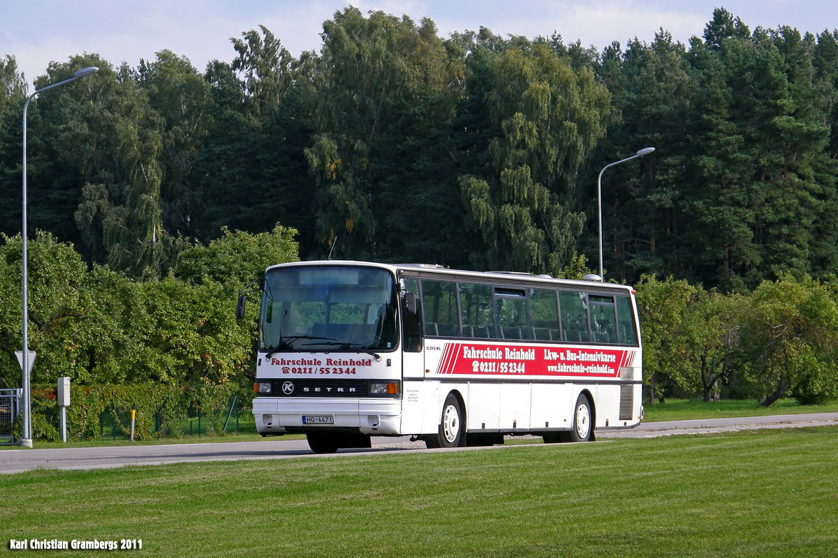 Латвия, Setra S215RL № HG-4471