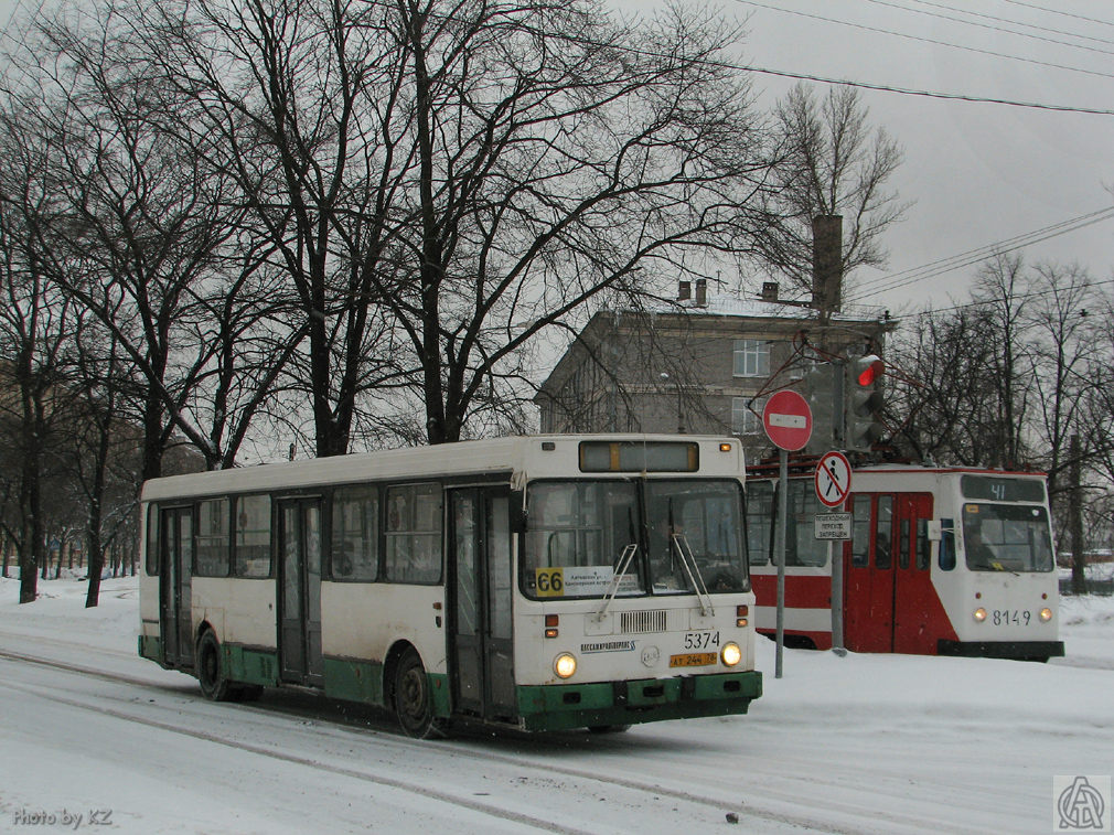 Санкт-Петербург, ЛиАЗ-5256.25 № 5374