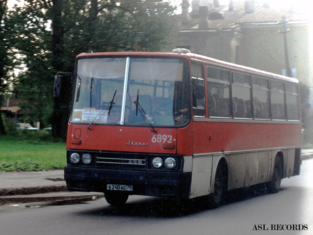 Санкт-Петербург, Ikarus 256.74 № 6893