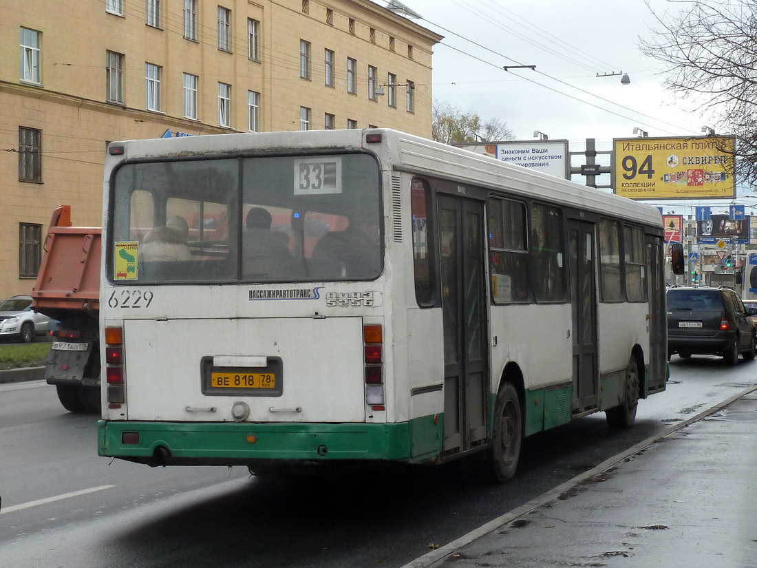 Санкт-Петербург, ЛиАЗ-5256.25 № 6229