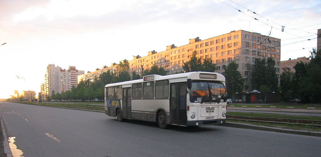 Санкт-Петербург, MAN 192 SL200 № 3484