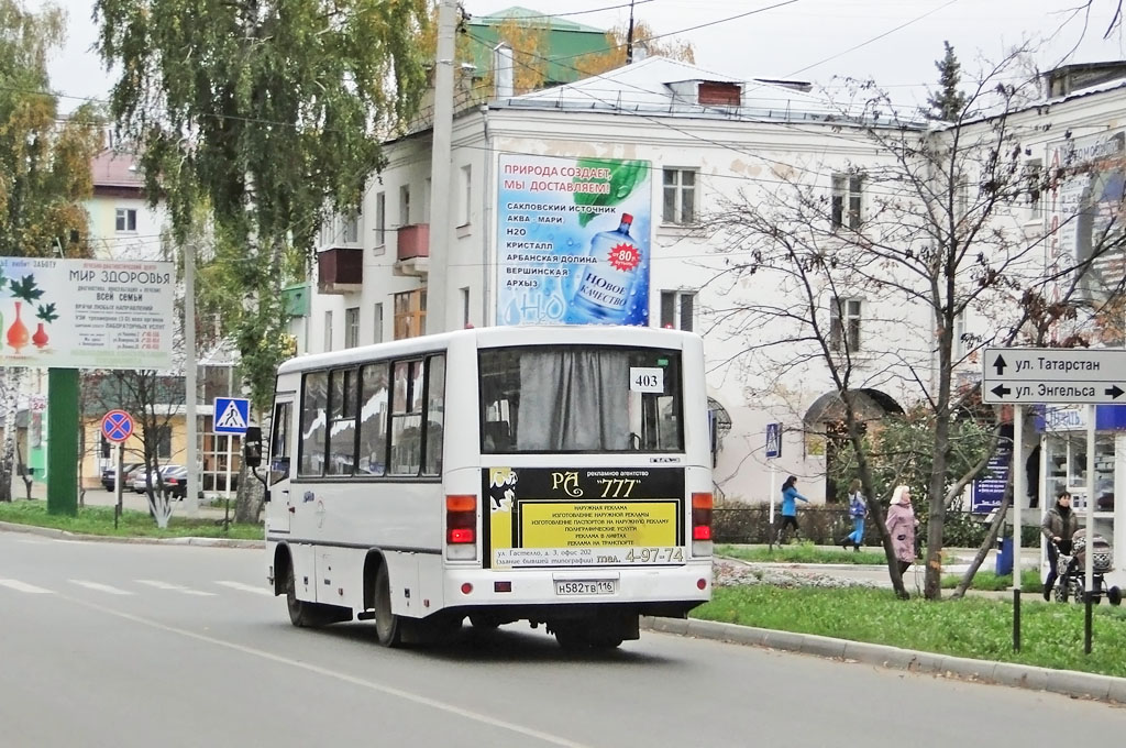 Татарстан, ПАЗ-320402-03 № Н 582 ТВ 116