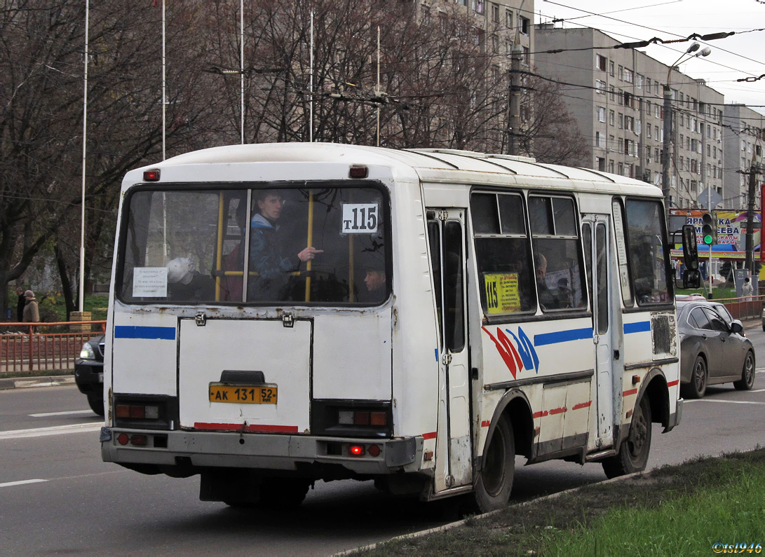 Нижегородская область, ПАЗ-32054 № АК 131 52