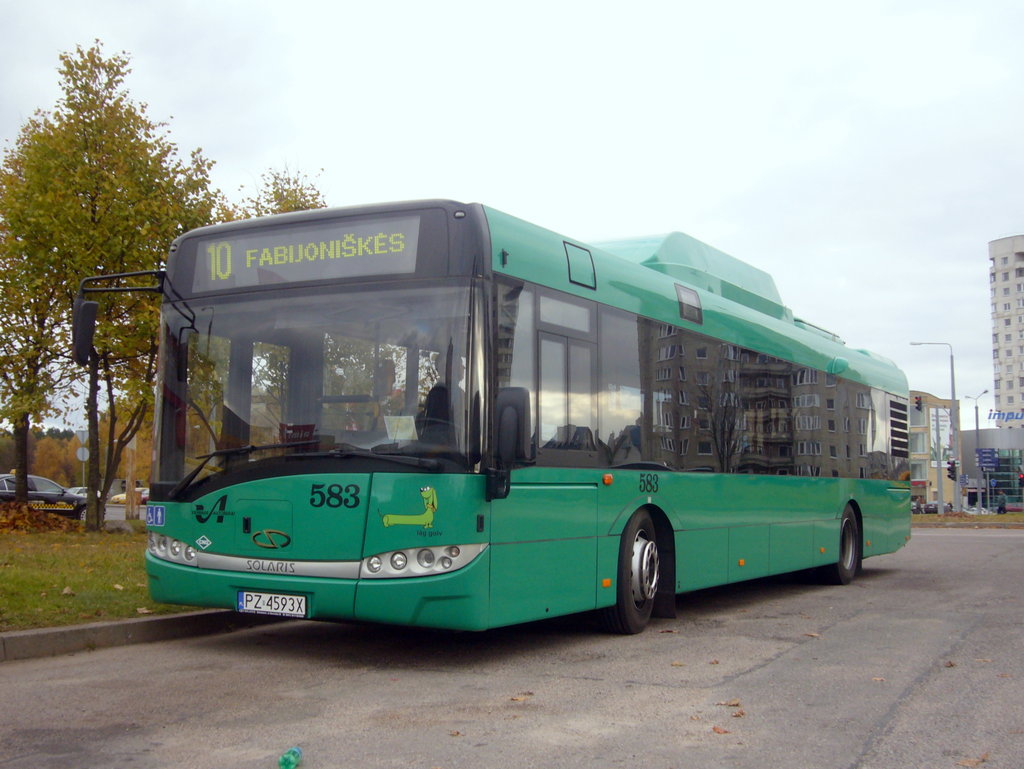 Литва, Solaris Urbino III 12 CNG № 583