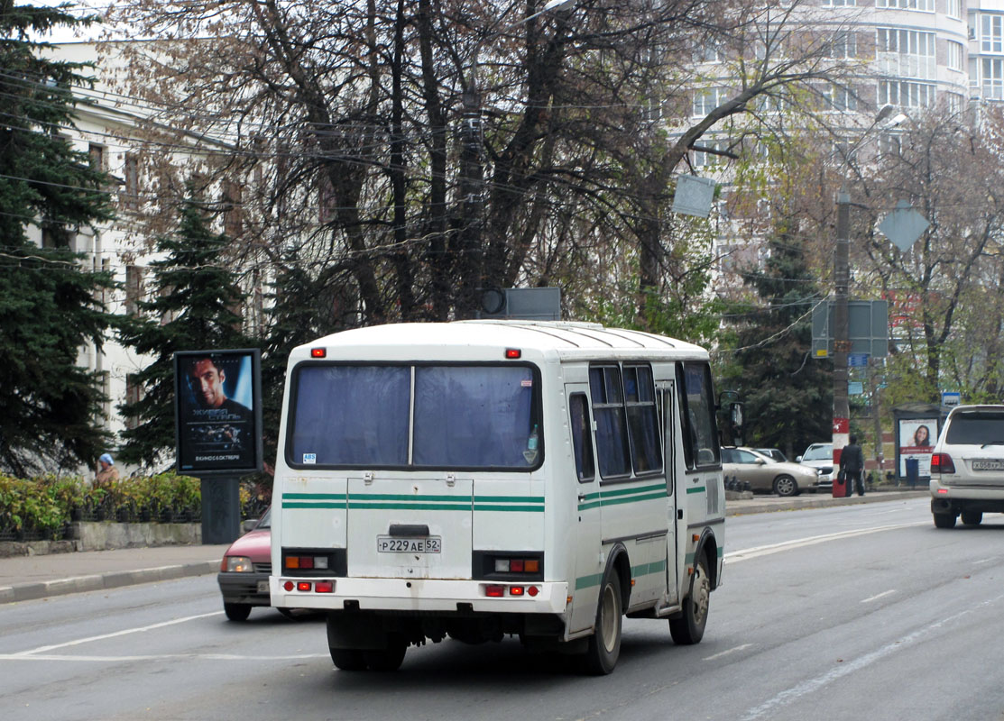 Нижегородская область, ПАЗ-32053 № Р 229 АЕ 52