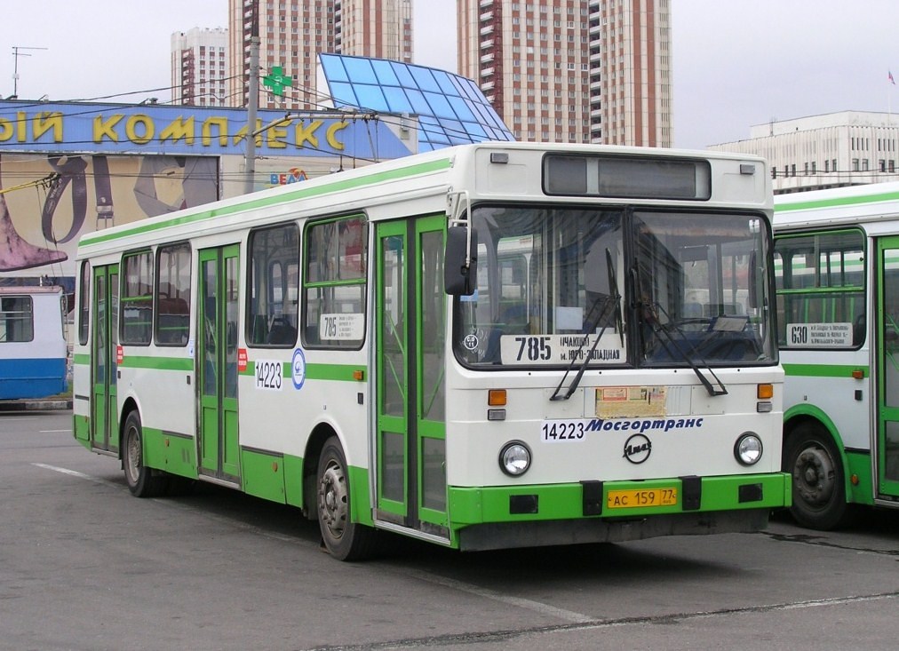 Moskwa, LiAZ-5256.25 Nr 14223