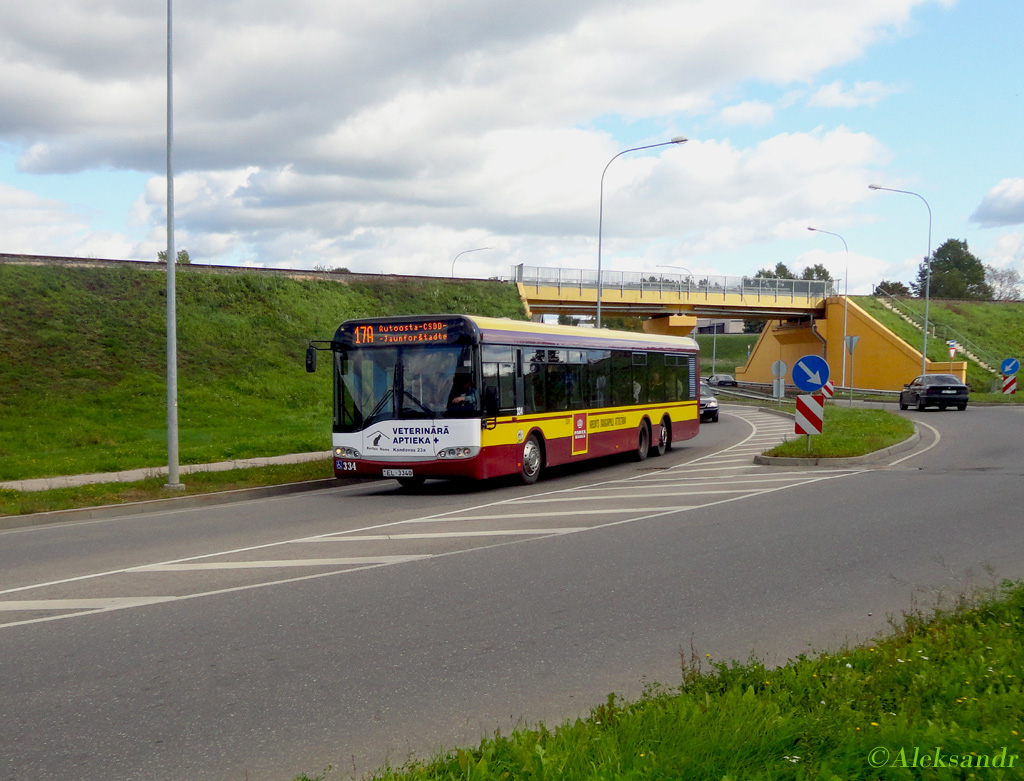 Латвия, Solaris Urbino I 15 № 334