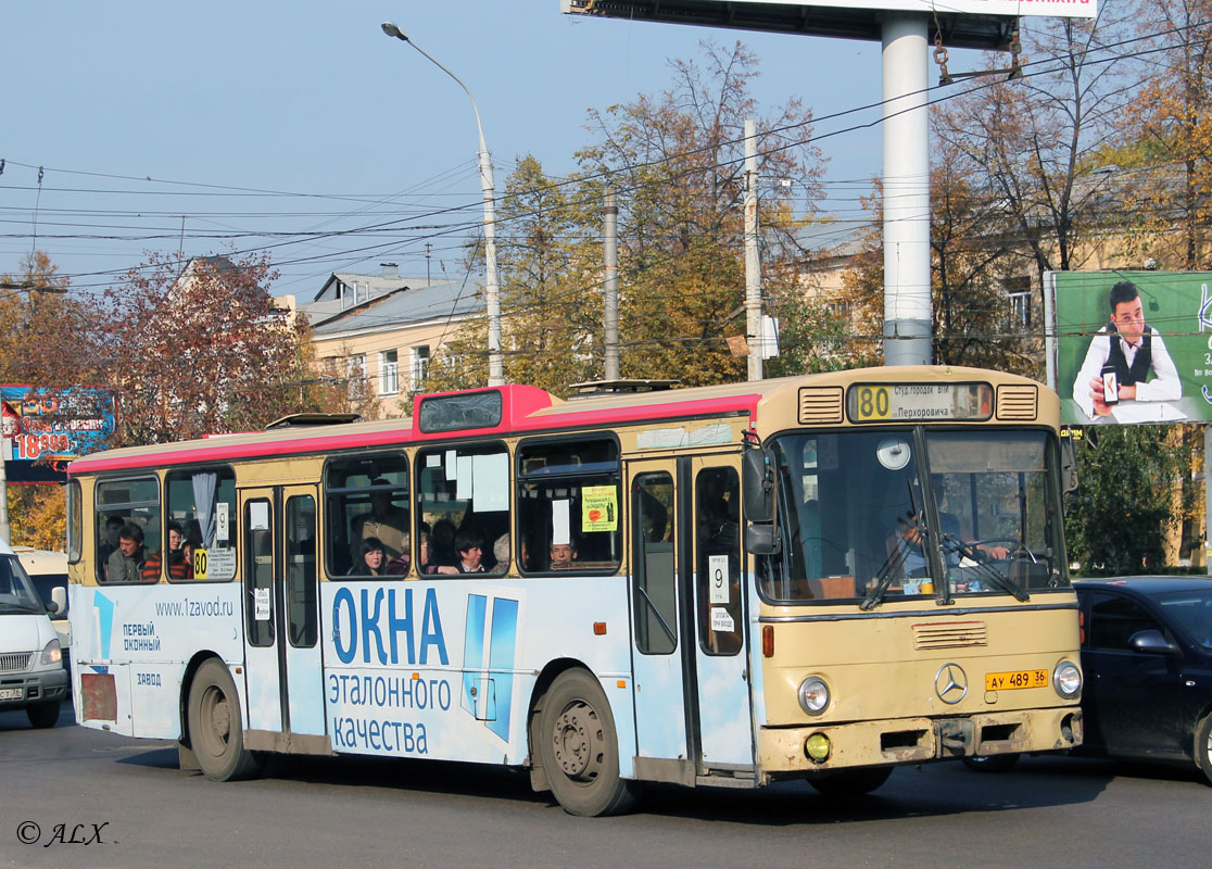 Воронежская область, Mercedes-Benz O305 № АУ 489 36