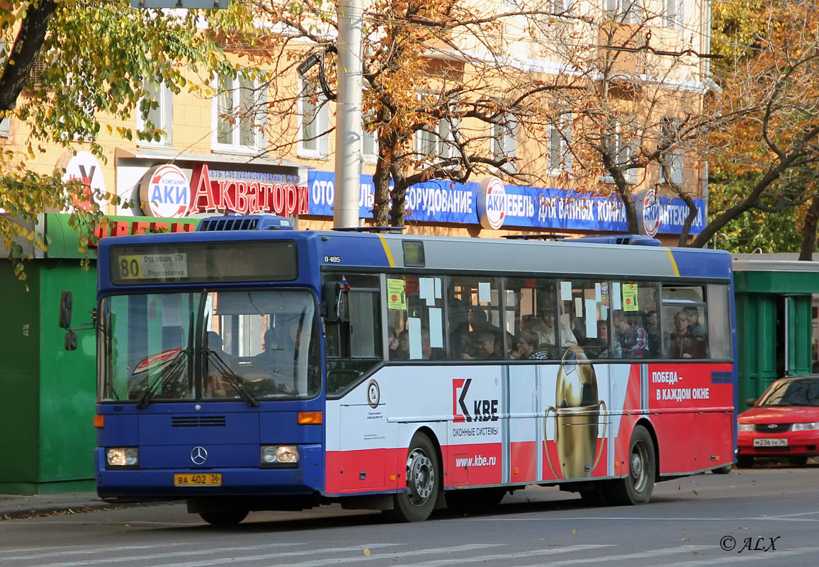 Воронежская область, Mercedes-Benz O405 № ВА 402 36