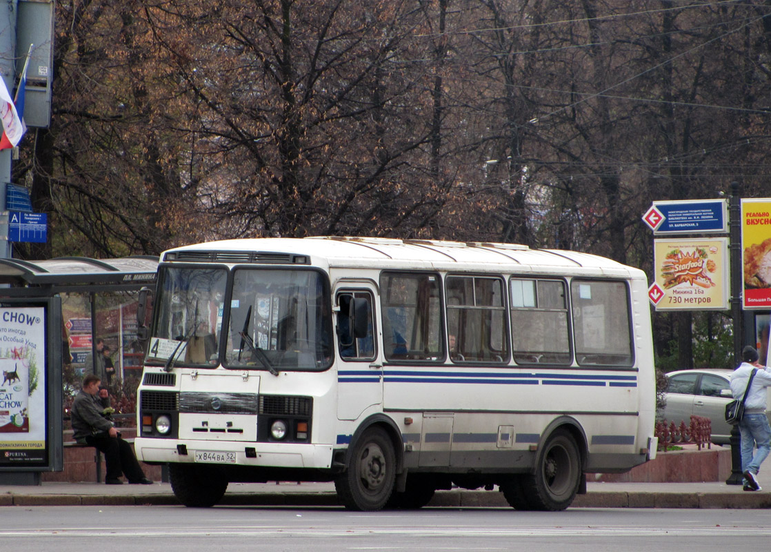 Нижегородская область, ПАЗ-32053 № Х 844 ВА 52