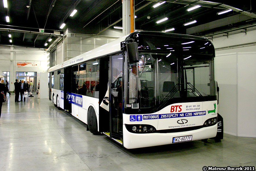 Польшча, Solaris Urbino I 15 № WZ 6077F; Польшча — Kielce, Transexpo 2011