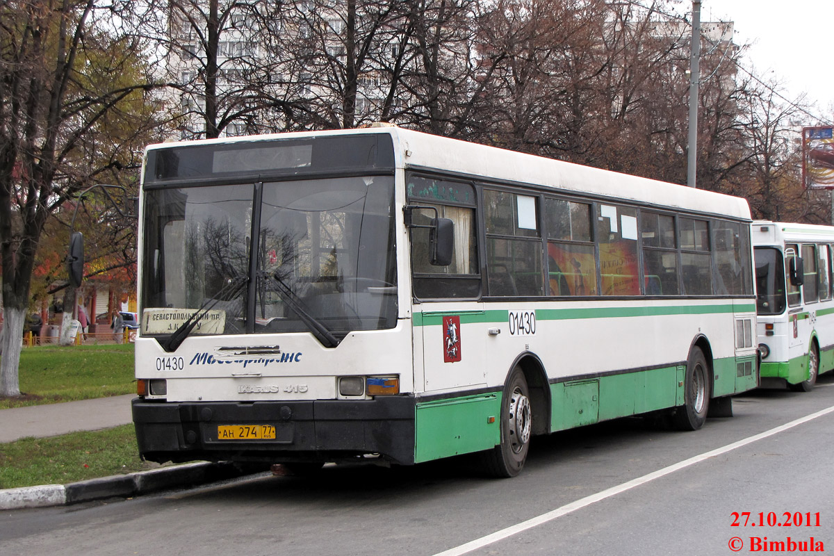 Москва, Ikarus 415.33 № 01430