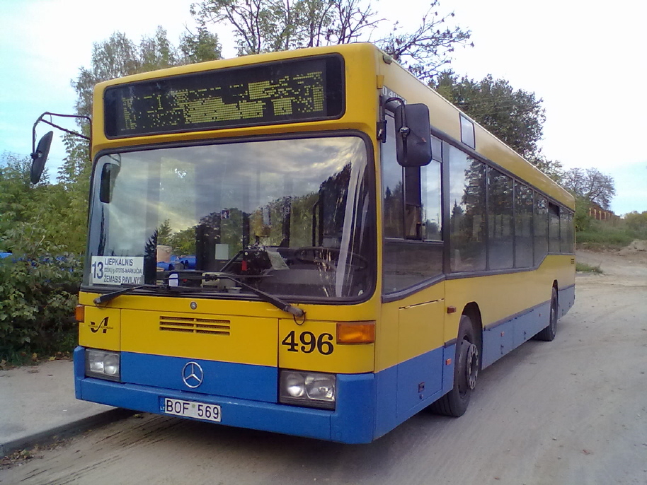 Литва, Mercedes-Benz O405N2 № 496