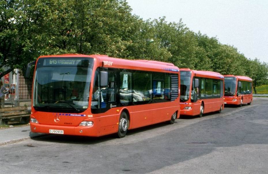 Норвегия, Mercedes-Benz O520 Cito (9,6m) № 908
