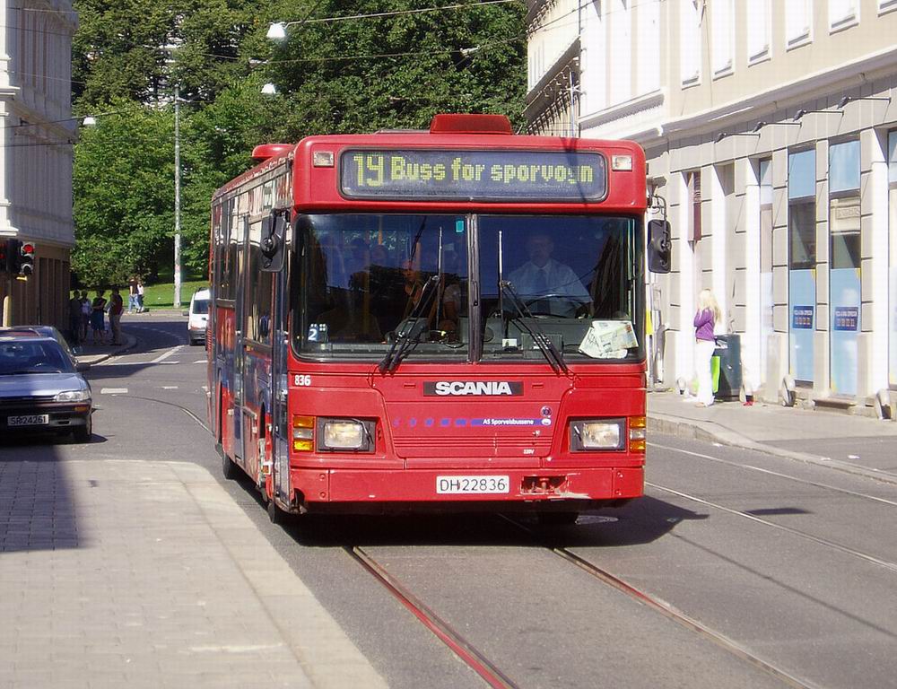 Норвегия, Scania CN113CLL MaxCi № 836