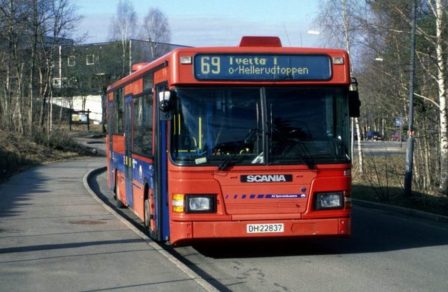 Норвегия, Scania CN113CLL MaxCi № 837