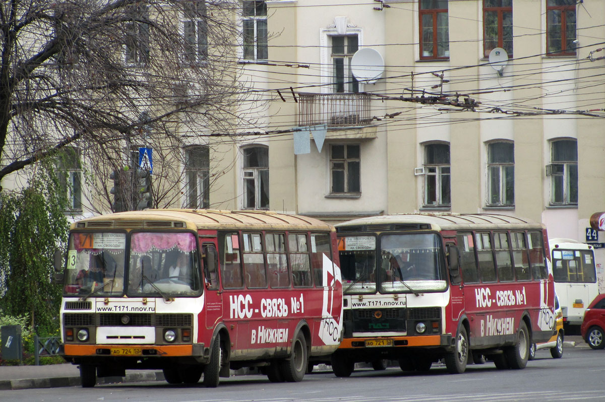 Нижегородская область, ПАЗ-4234 № АО 724 52