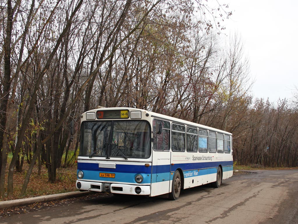 Пермский край, Mercedes-Benz O305 № АА 598 59