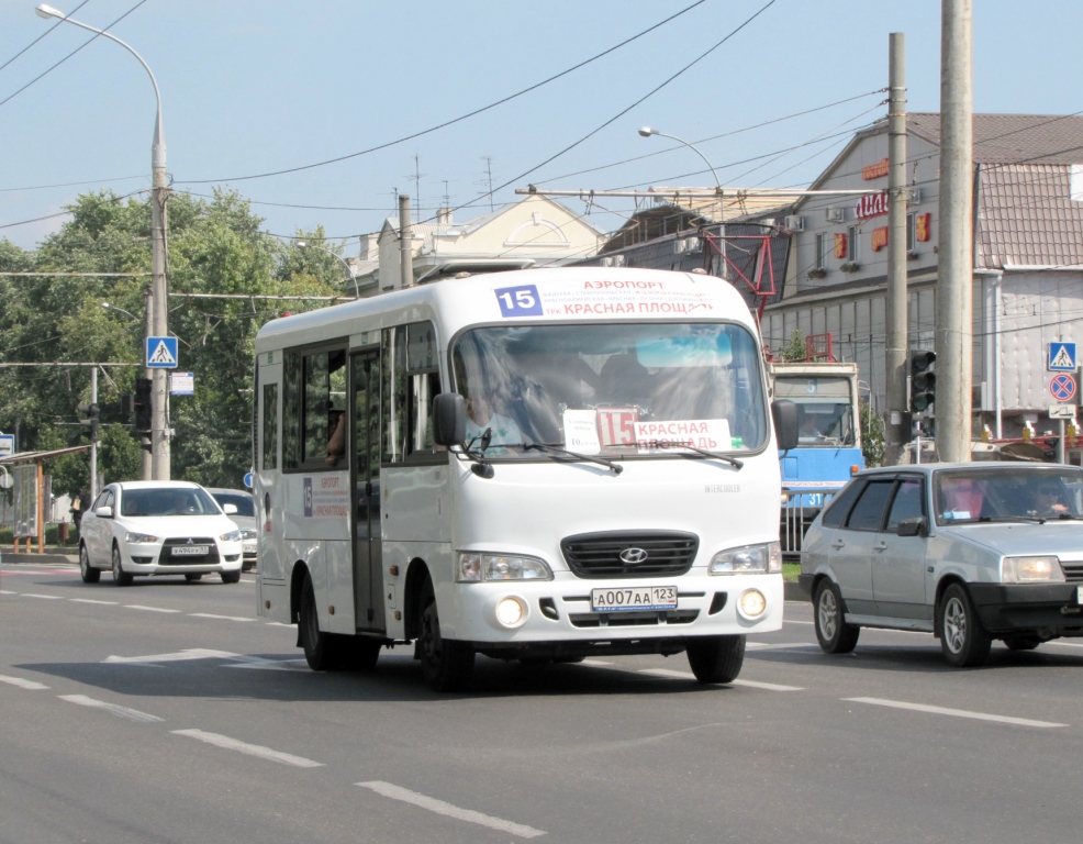 Краснодарский край, Hyundai County SWB C08 (ТагАЗ) № А 007 АА 123