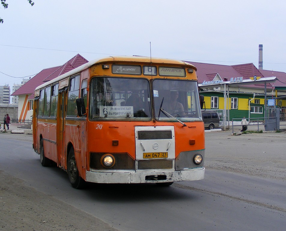 Хабаровский край, ЛиАЗ-677М № 28