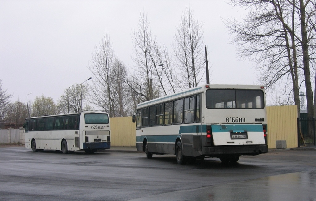 Санкт-Петербург, Van Hool T8 Alizée 210 № В 923 ВС 78; Санкт-Петербург, ЛиАЗ-5256.30 № В 166 НН 78